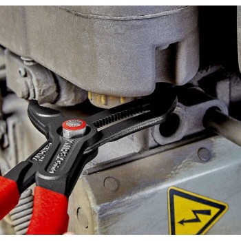 Naujos kartos KNIPEX Cobra QuickSet reguliuojamos vamzdžių žnyplės 8721300