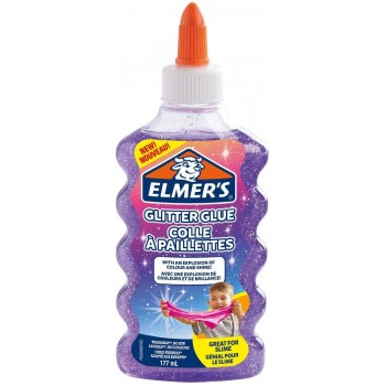 Elmer's blizgūs violetiniai klijai - 2077253
