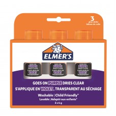 Elmer's violetiniai klijai (3 vnt.) - 2136613
