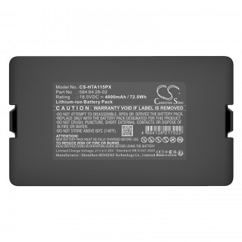 Gardena Automower 305 310 320 315 315X 115H 420 520 Sileno 18V 4000mAh Li-Ion vejapjovių atsarginis akumuliatorius