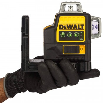 12 V XR 3x360 1x2 Ah DeWalt žalios kryžminės linijos lazeris