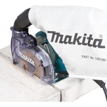 Makita 4100KB akumuliatorinis pjaustytuvas su „DRY“ deimantiniu disku, 125 mm, 1400 W
