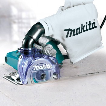 Makita 4100KB akumuliatorinis pjaustytuvas su „DRY“ deimantiniu disku, 125 mm, 1400 W