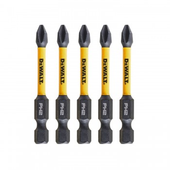 Smūginiai antgaliai PH2 50 mm 5 vnt. DeWalt DT7998T-QZ