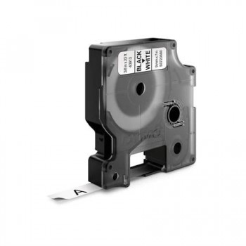 DYMO S0720680 D1 Juostelė 9mm x 7m (balta / juodas šifras)