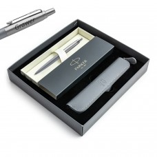 Parker Jotter XL Alexandra Matte Grey tušinukas su graviravimu / dėklas / dovanų rinkinys