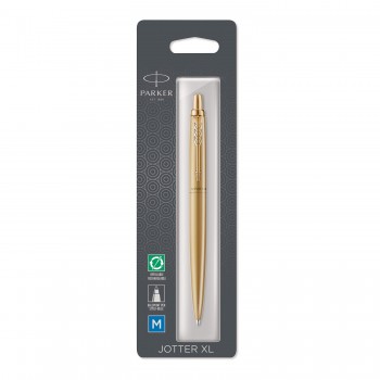 Parker Jotter Monochrome XL „Gold GT“ tušinukas blisterinėje pakuotėje – 2122758