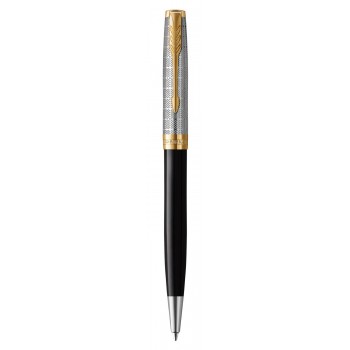 Tušinukas Parker Sonnet Premium Metal & Black GT - 2119787 Tušinukas Parker Sonnet Premium Metal & Black GT - 2119787