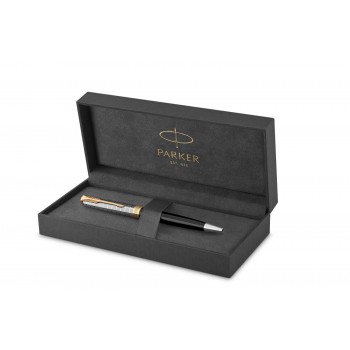 Tušinukas Parker Sonnet Premium Metal & Black GT - 2119787 Tušinukas Parker Sonnet Premium Metal & Black GT - 2119787