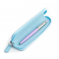 Parker Jotter Originals Lilac Tušinuko dovanų rinkinys su mėlynu dėklu