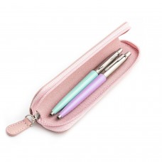 Parker Jotter Originals Mint ir Lilac Tušinukų dovanų rinkinys su rožiniu dėklu