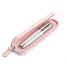 Parker Jotter Originals Pink ir Pastel Blue Tušinukų dovanų rinkinys su rožiniu dėklu