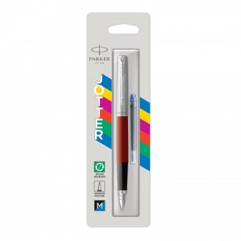 Parker Rinkinys: Jotter Originals Red Plunksnakotis + Tušinukas + 1 tušinuko papildymas Economy mėlynas