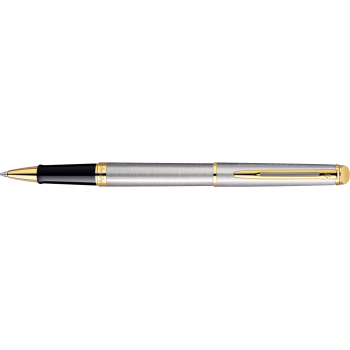 Waterman Hémisphère Steel GT tušinukas su graviūra Waterman Hémisphère Steel GT tušinukas su graviūra