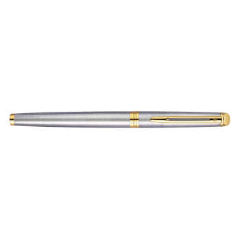 Waterman Hémisphère Steel GT tušinukas su graviūra Waterman Hémisphère Steel GT tušinukas su graviūra