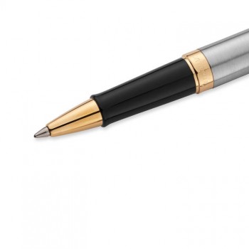 Waterman Hémisphère Steel GT tušinukas su graviūra Waterman Hémisphère Steel GT tušinukas su graviūra