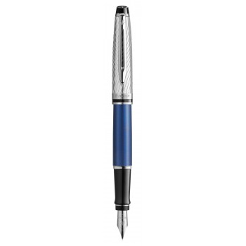 Waterman Expert Deluxe Metallic Blue CT (F) plunksnakotis - 2187650