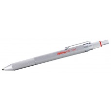 3 in 1 Rotring MULTIPEN tušinukas ir pieštukas 600 sidabrinės spalvos - 2164109