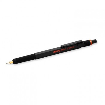 Rotring 800+ Black Stylus automatinis pieštukas 0,5 - 1900181 Rotring 800+ Black Stylus automatinis pieštukas 0,5 - 1900181