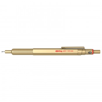 Rotring automatinis pieštukas 600 0,5 Auksinis - 2158796