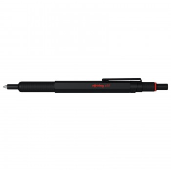 Rotring 600 juodas 0,55 mm gelinis tušinukas - 2195930