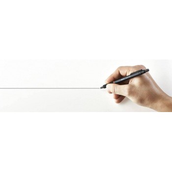 Rotring Rapid Pro profesionalus metalinis tušinukas, juodas 1904292