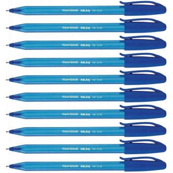 PaperMate Inkjoy 100 Cap M tušinukas su dangteliu, 1 vnt. – S0957130 / 10 vnt.