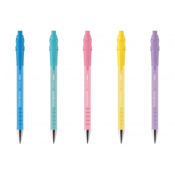 Tušinukas Paper Mate Flexgrip Ultra Pastel RT 1,0mm Mėlyna 5 vnt. - 2162277 Tušinukas Paper Mate Flexgrip Ultra Pastel RT 1,0mm Mėlyna 5 vnt. - 2162277