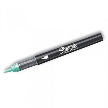 Akrilinis žymeklis Sharpie Lake Green (jūrinis) - teptuko galiukas, 1 vnt. - 2218117