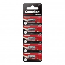 5x Camelion A23 MN21 12V 23A, 23GA, A23, E23A, GP23A, K23A, L1028, LR23A, LRV08, LRVO8, MN21, MS21, V23, V23GA, VR22 B5 akumuliatorius