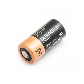 Duracell ličio baterija 3V DL123A, K123LA, CR123, CR123A, EL123AP, EL123, CR17345