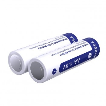 „Xtar R6“ / AA / LR06 1,5 V ličio jonų 2000 mAh akumuliatorius su apsauga, 4 vnt. dėžutėje „Xtar R6“ / AA / LR06 1,5 V ličio jonų 2000 mAh akumuliatorius su apsauga, 4 vnt. dėžutėje