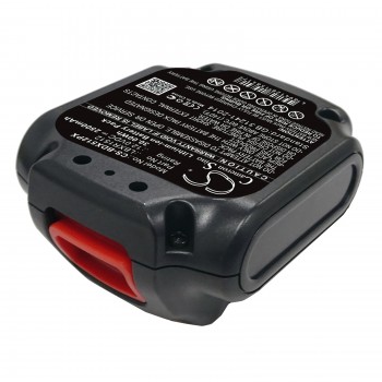 Baterija Black & Decker LBXR1512 12V 2500mAh Li-Ion el. įrankiui BDCDD12 BDCD112 BDCDD12KB BDCDD12K BDCD12 BLA12L-0608-1