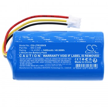 Baterija siurbliui Liectroux MD-C30B 14,4 V / 3400 mAh / Li-Ion