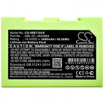 IRobot Roomba i7 i4 i8 ABL-D1 3400mAh Li-Ion 14,4 V  baterija
