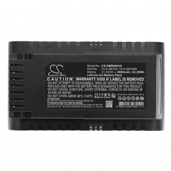 VCA-SBT90 VCA-SBT90E DJ96-00221A VCA-SBT90EB 21,6 V  akumuliatorius Samsung VS9000 VS20R9049S3/EU VS20R9042S2/EU Jet VS70 Jet 75