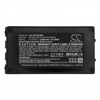 Cattron Theimeg baterija 923-00075 12V 2500mAh NiMh, skirta Cattron Theimeg Easy Mini TH-EC 30