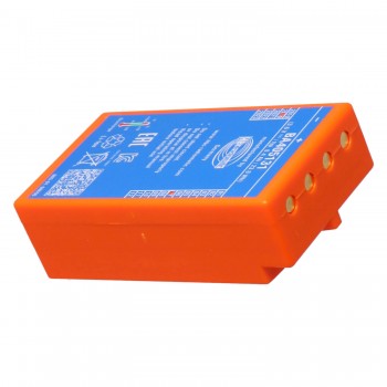 HBC originalus akumuliatorius BA405130 BA405131 BA4051L1 3.6V 6400mAh Li-Ion, skirtas Technos 2 radijo imtuvui
