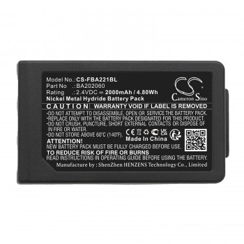 HBC Radiomatic baterija BA202060 2,4 V 2000 mAh NiMh, skirta Patrol S Radiomatic RV keltuvo valdymo įrenginiui