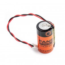 "Fanso ER34615M" 3,6 V 13000 mAh D LSH20 ličio akumuliatorius su laidais ir JST EHR-2 didelės srovės jungtimi