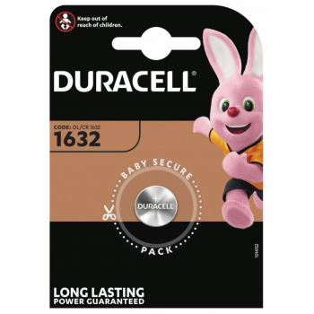 Ličio baterija Duracell CR1632 DL1632 ECR1632 3V automobilių nuotolinio valdymo pultams